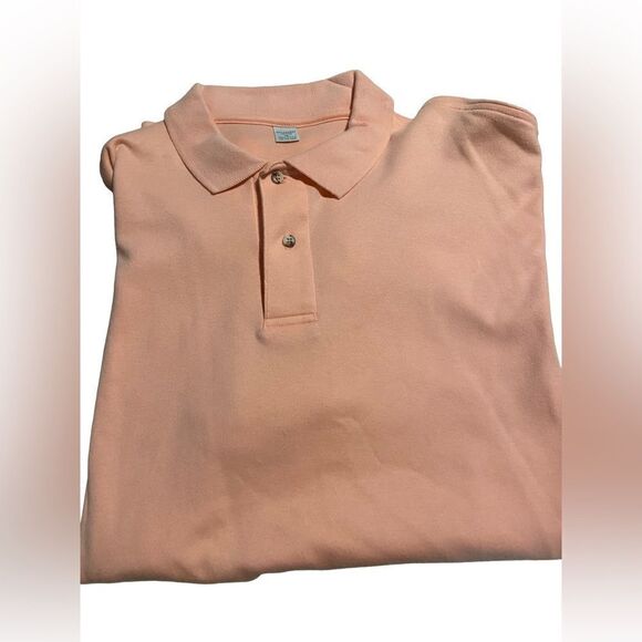 Saddlebred size XL peach shirt sleeved collared shirt perfect condition - Picture 1 of 1